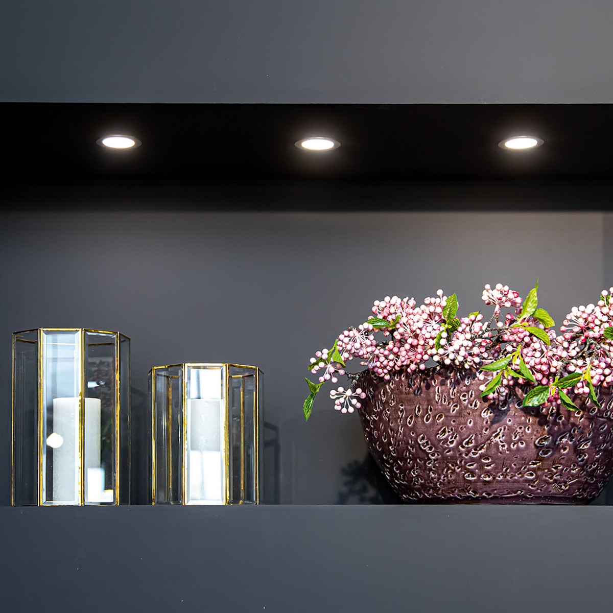 Встраиваемые светодиодные светильники Светильник встраиваемый Feron DL3301 потолочный MR16 G5.3 черный 48755 