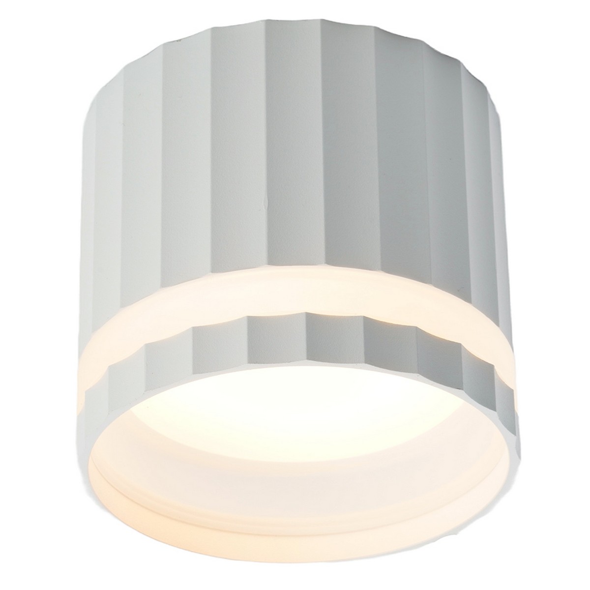 Накладные светодиодные светильники Светильник потолочный Feron HL369 Barrel OLYMPUS GX53 белый 48679 