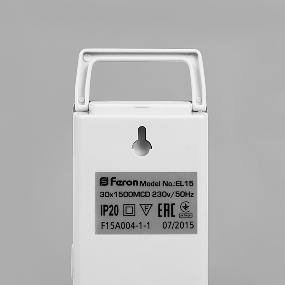 Светильник аккумуляторный Feron EL15 30 LED DC белый 12896