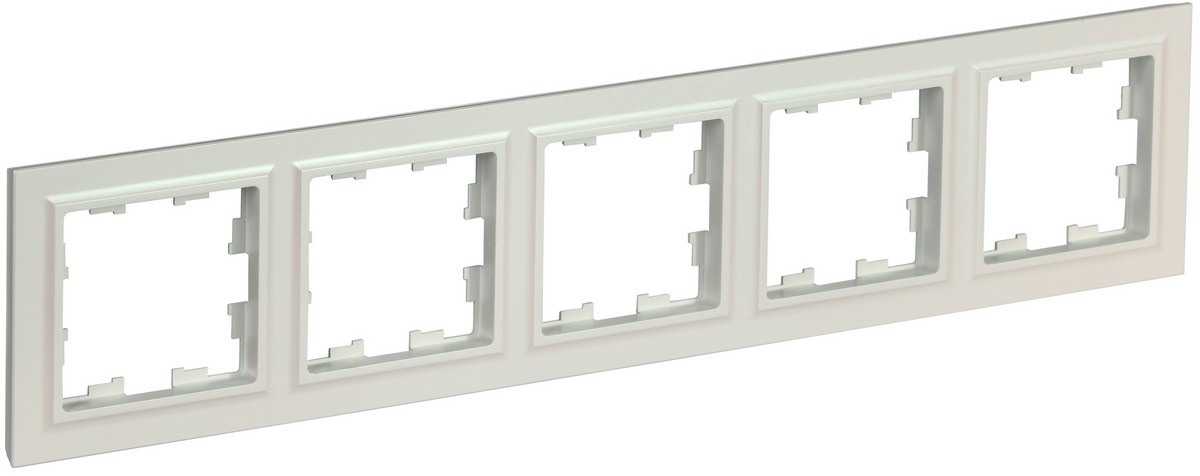 IEK Brite Рамки Рамка IEK BRITE BASE Жемчуг 5-м РУ-5-БрЖ BR-M52-K36