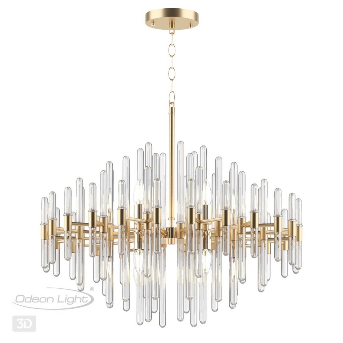 Люстры Люстра ODEON LIGHT 4988/12 STIKA 