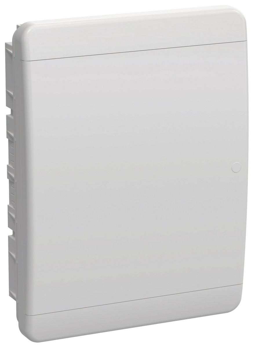 Пластиковые боксы и щиты IEK Корпус пластиковый IEK TEKFOR ЩРВ-П-24 IP41 бел. дверь TF5-KP13-V-24-41-K01-K01