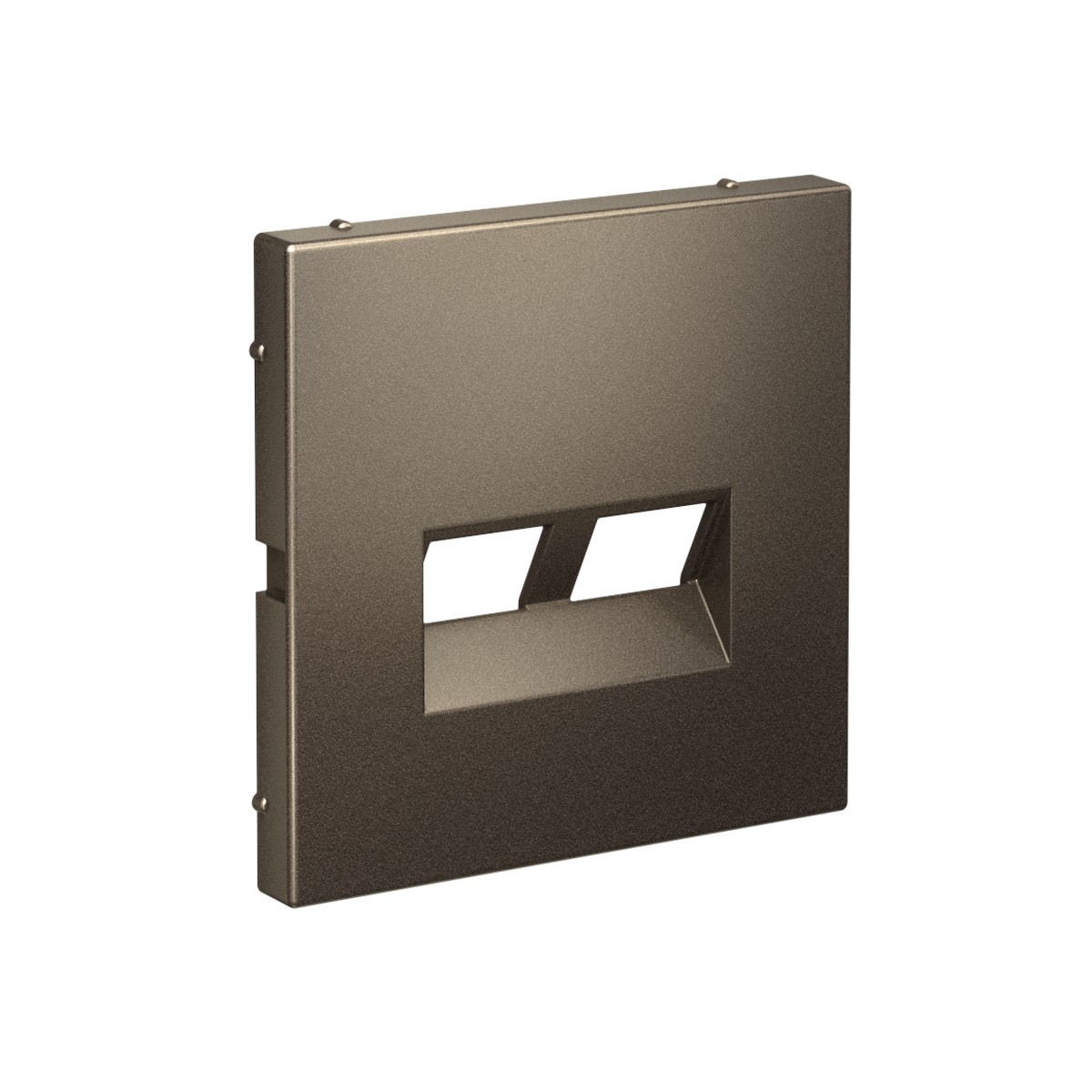 ArtGallery Мокко Накладка Systeme Electric ArtGallery Мокко двойная Keystone