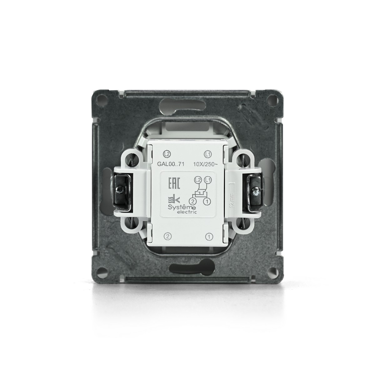 ArtGallery Лотос Переключатель Systeme Electric ArtGallery Лотос перекрестный   GAL001371