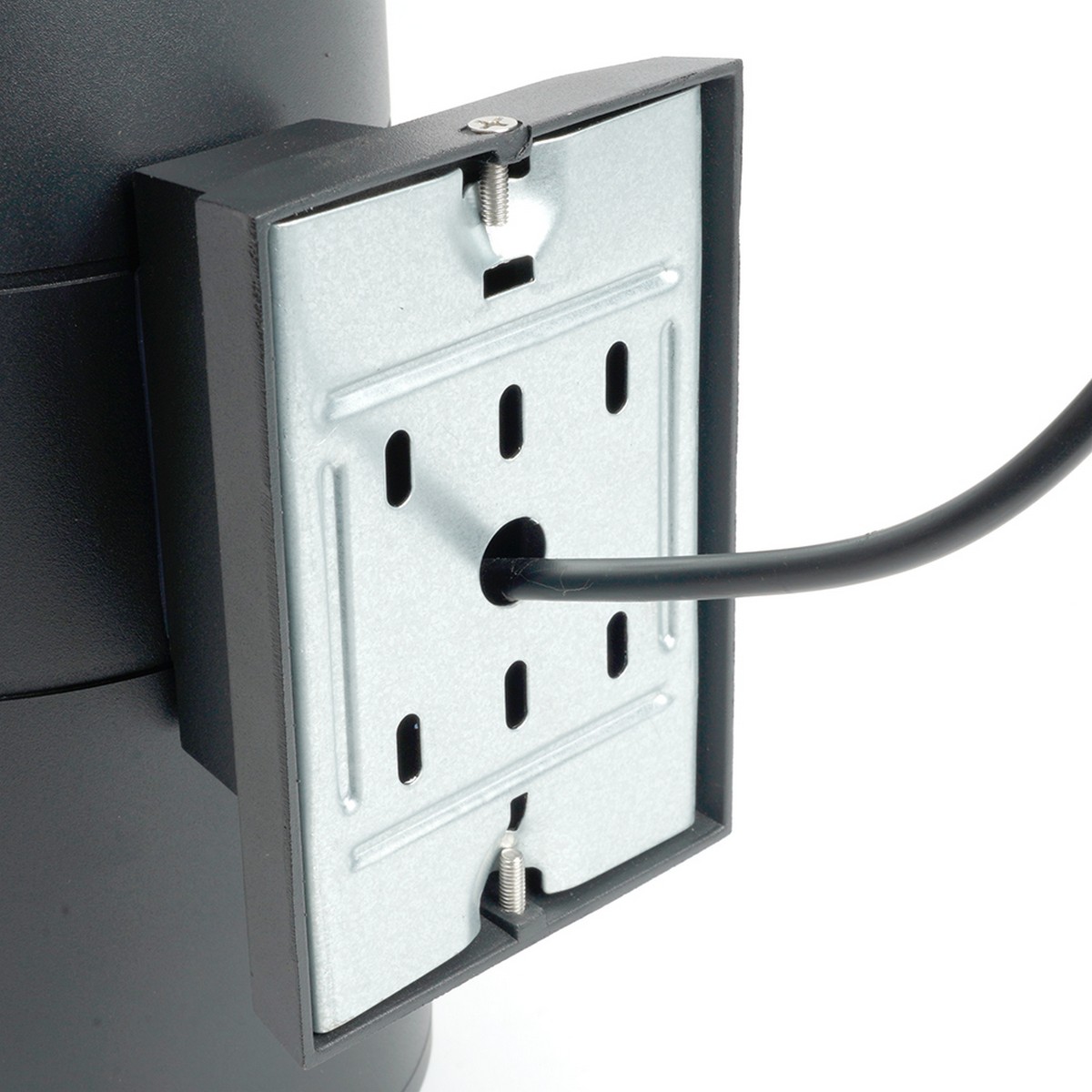 Уличные настенные светильники Светильник уличный светодиодный Feron DH0712 2*18W 3000Lm 2700K черный 48358 