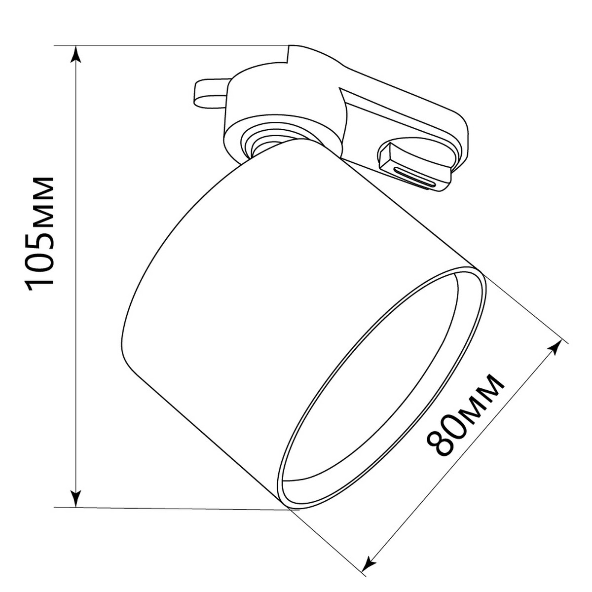 Трековые светодиодные светильники Светильник Feron AL159 трековый однофазный на шинопровод под лампу GX53 черный 41367 