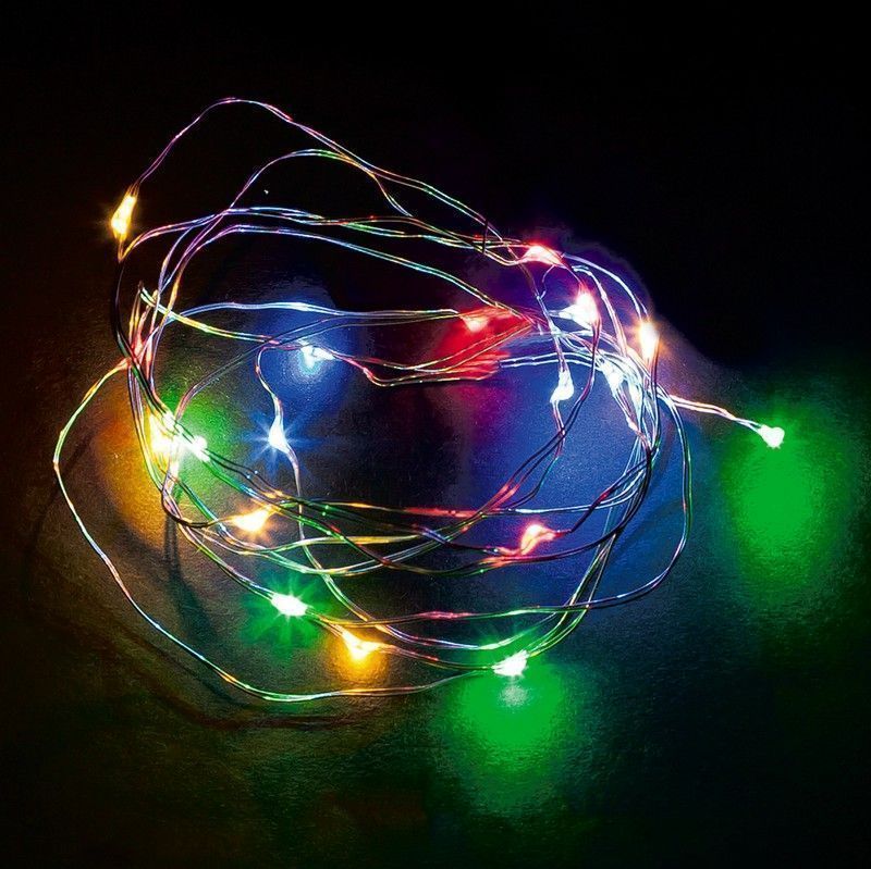 Гирлянда линейная Feron CL575 Роса статичная 5м USB мультиколор 48185