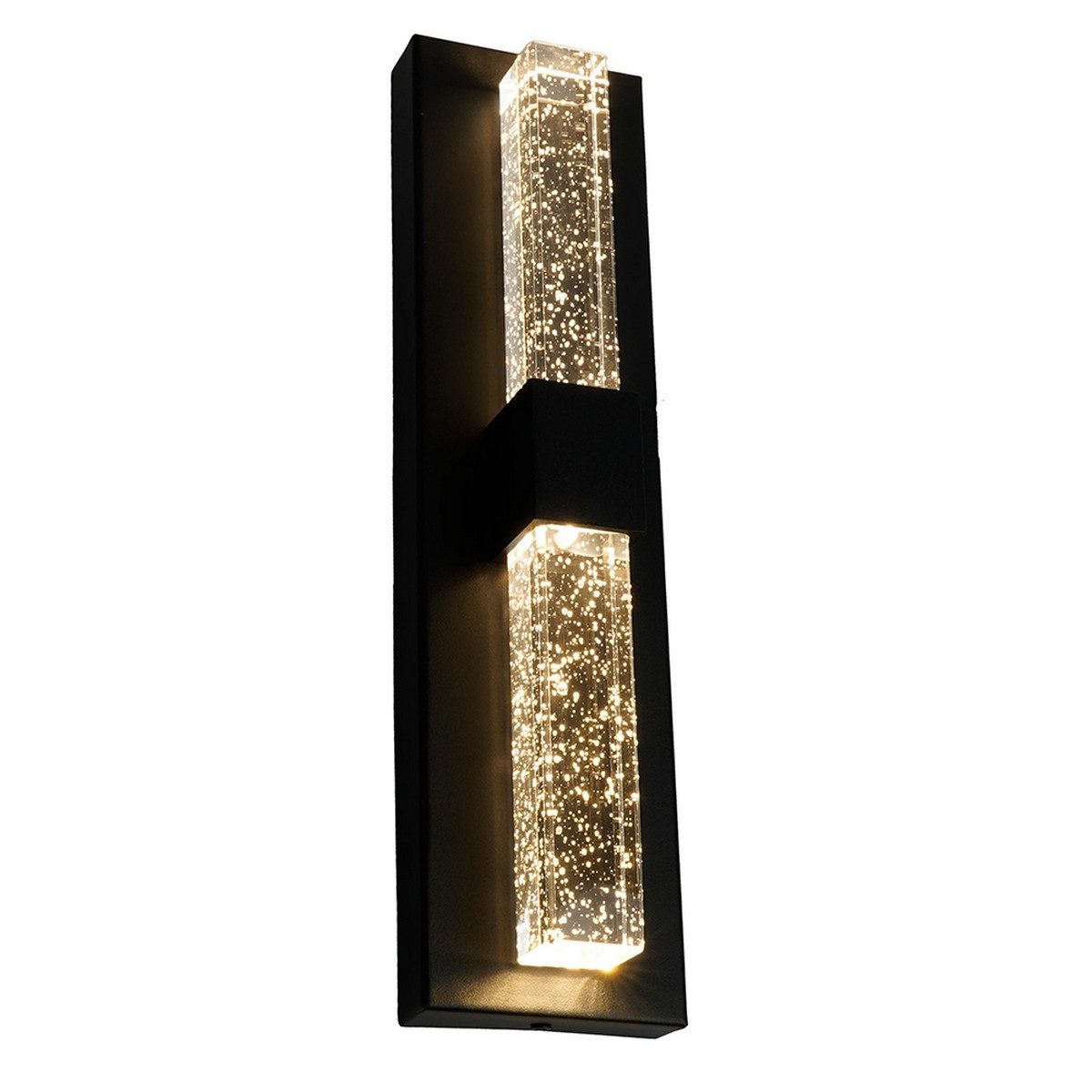 Светильник уличный светодиодный Feron DH2202 Катар 10W 90*43*360мм 3000К черный (на стену вверх/вниз) 53094