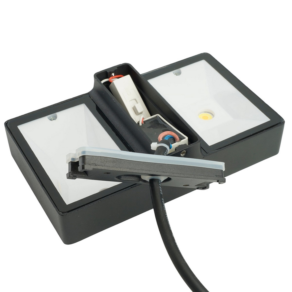 Уличные настенные светильники Светильник уличный светодиодный Feron DH509 6W 2700/4000/6400K чёрный 51762 