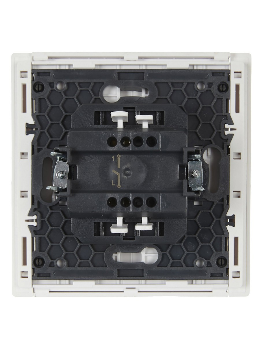 IEK FORTE&PIANO Белый Выключатель IEK FORTE&PIANO Белый 1-кл 10А FP201