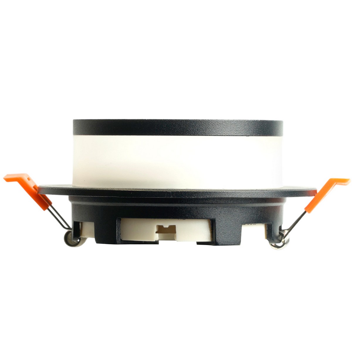 Встраиваемые светодиодные светильники Светильник встраиваемый Feron DL500 потолочный GX53 черный круг 51086 