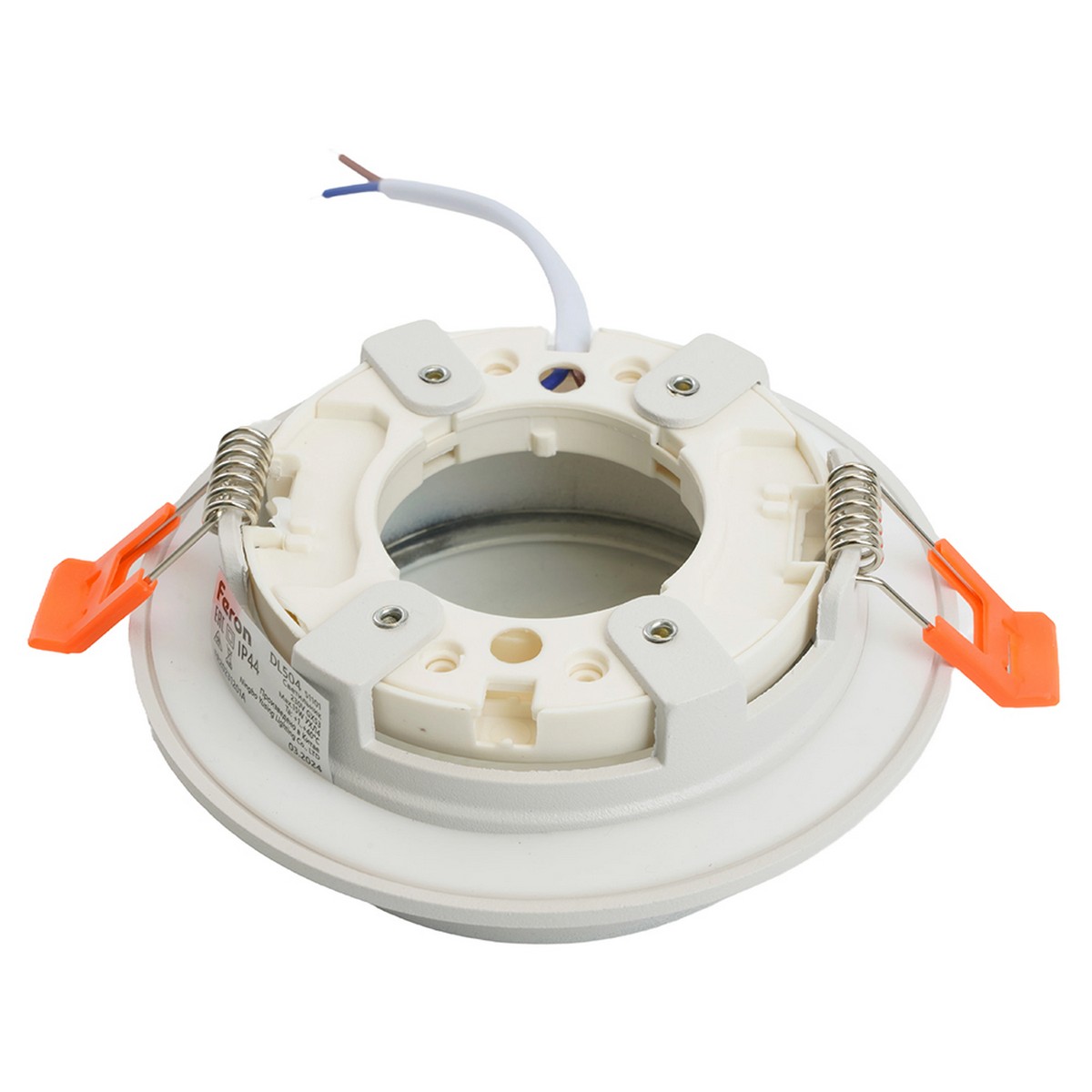 Встраиваемые светодиодные светильники Светильник встраиваемый Feron DL504 потолочный GX53 белый круг IP44 51101 