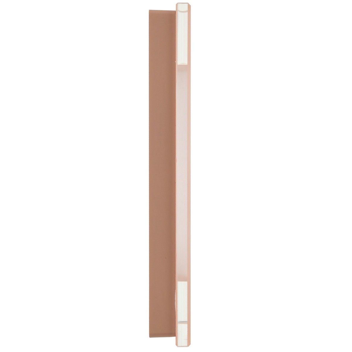 Рамка IEK BRITE DECOR Персик матовый стекло 1-мест. РУ-1-2-БрП BR-M12-G-31-K96