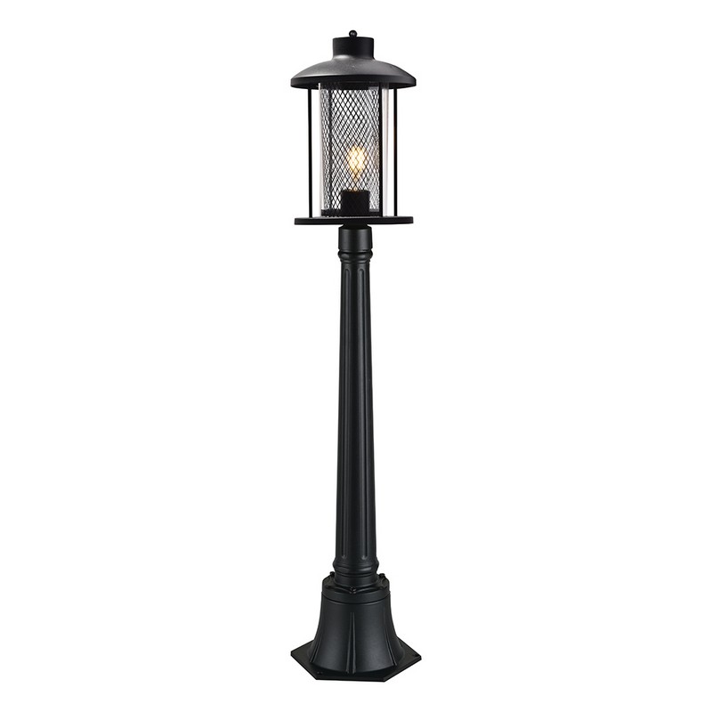 Светильник садово-парковый Feron PL726 столб 60W E27 230V черный 48391
