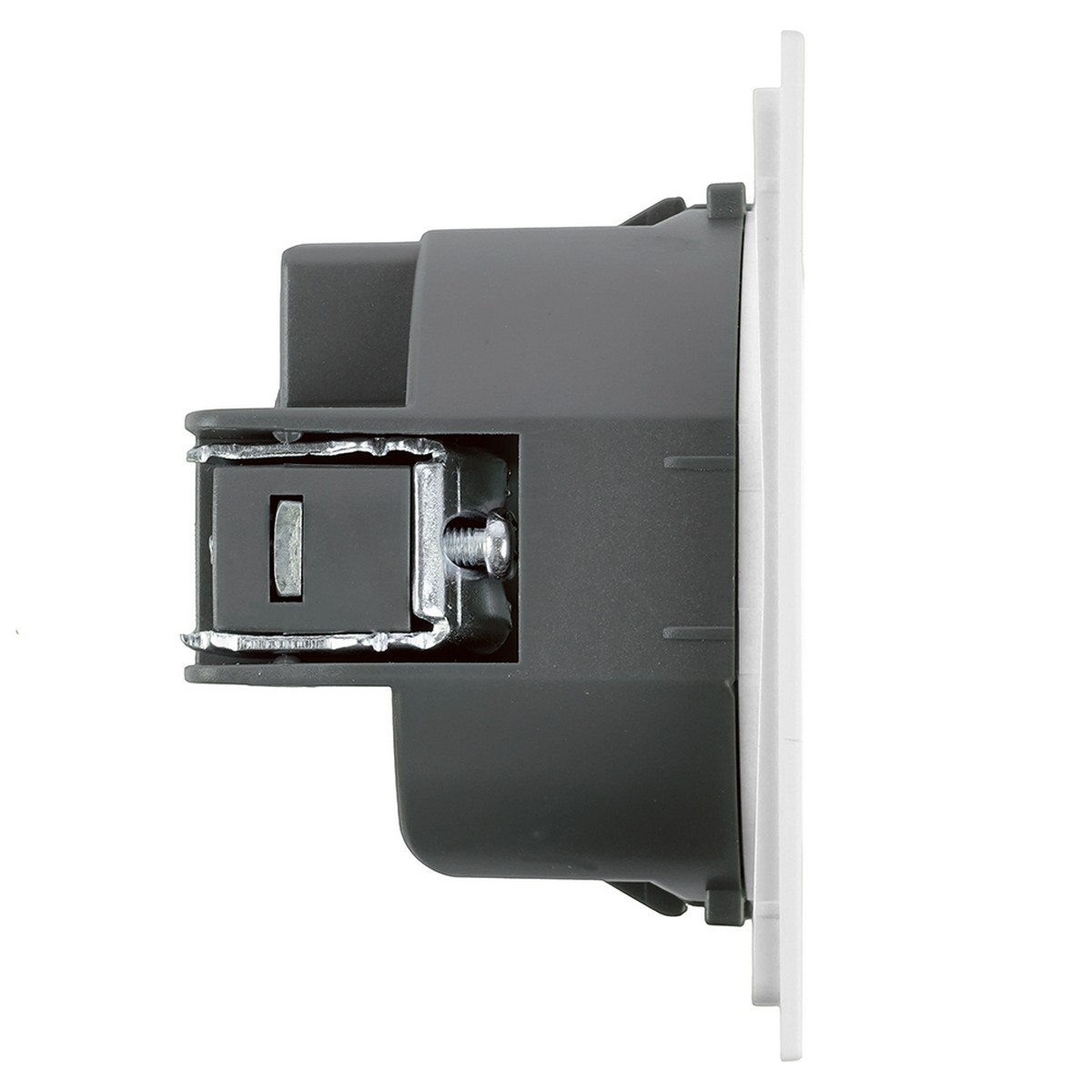 Мия - Розетки и выключатели Stekker Розетка 1-местная с защитной шторкой с/з STEKKER Мия RST16-3110-01 белая магнолия 50440