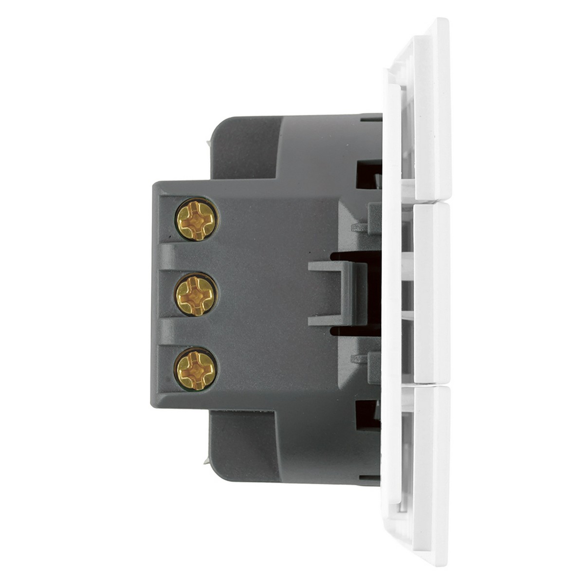 Мия - Розетки и выключатели Stekker Выключатель 3-клавишный STEKKER Мия RSW10-3108-01 белая магнолия 50430