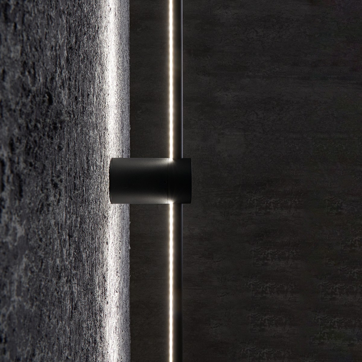 Линейные светодиодные светильники Светильник светодиодный Feron AL171 Lines накладной 20W черный 4000К 48034 