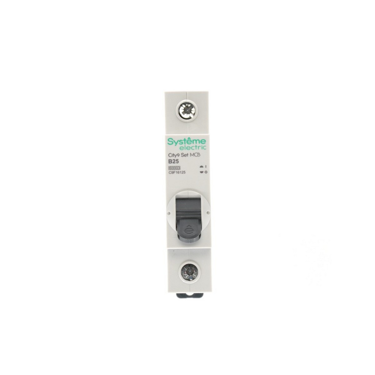 Автоматический выключатель Systeme Electric City9 Set (АВ) B 25А 1P 6kA C9F16125