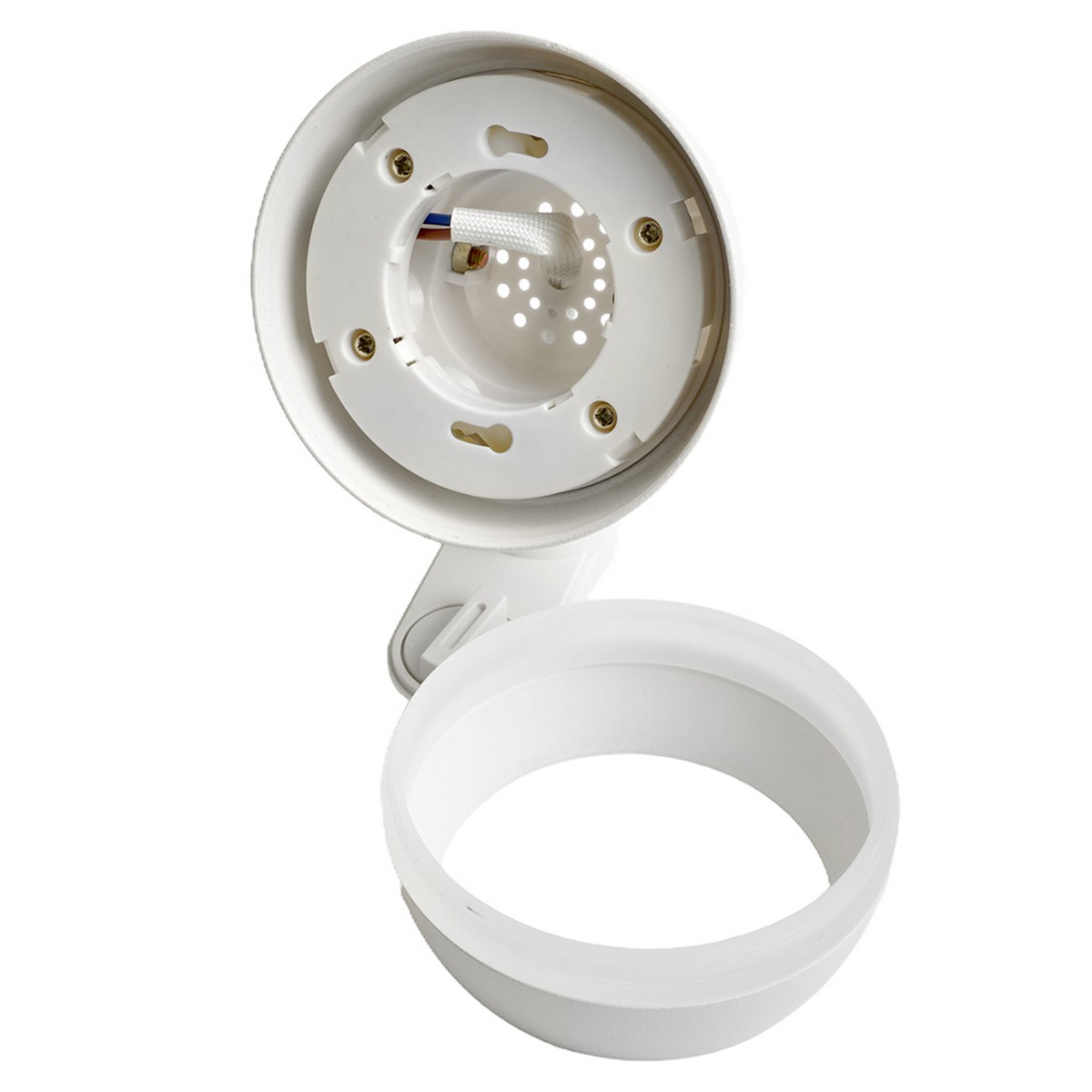 Трековые светодиодные светильники Светильник Feron AL165 трековый однофазный на шинопровод под лампу GX53 белый 48548 