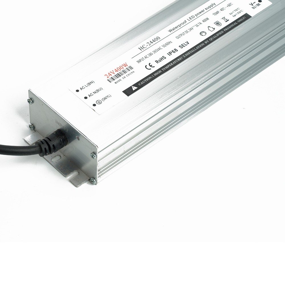 Трансформатор Feron для светодиодной ленты 400W 24V IP67 (драйвер) LB007 48744