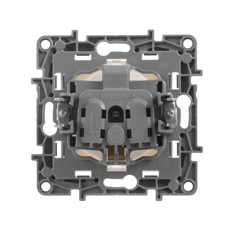 Legrand Etika Белый Розетка электрическая Legrand Etika белый с/з, винт. клем. 672221