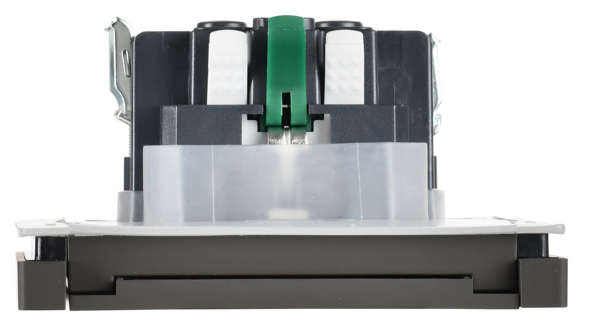 IEK FORTE&PIANO Серый Розетка IEK FORTE&PIANO Серый с/з со шт с крышкой безвинтовое крепление 16А IP44 FP319