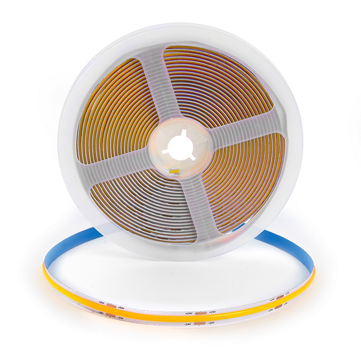 Светодиодная COB лента Feron LS530 480SMD(2110)/м 12Вт/м 24V 5 м 4000К 48271