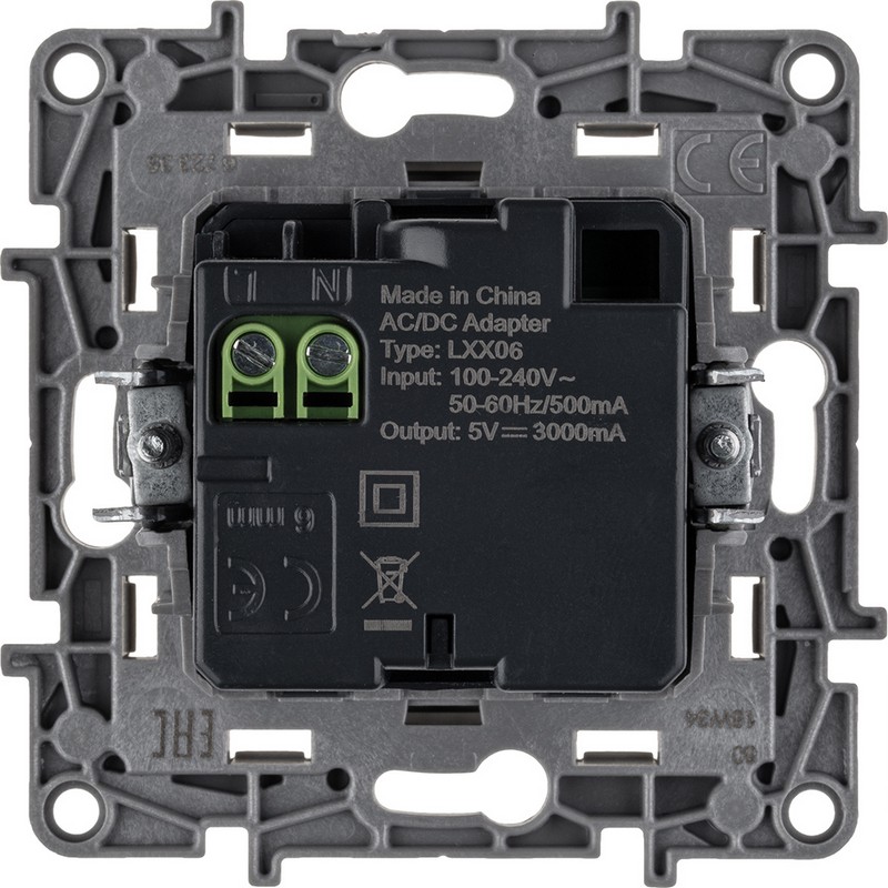 Розетка USB Legrand ETIKA Слоновая кость C-C 672335
