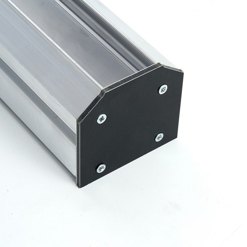 Профиль и крепеж для светодиодной ленты Заглушка Feron для профиля S26 (комплект 2 заглушки + 8 саморезов) 48288 