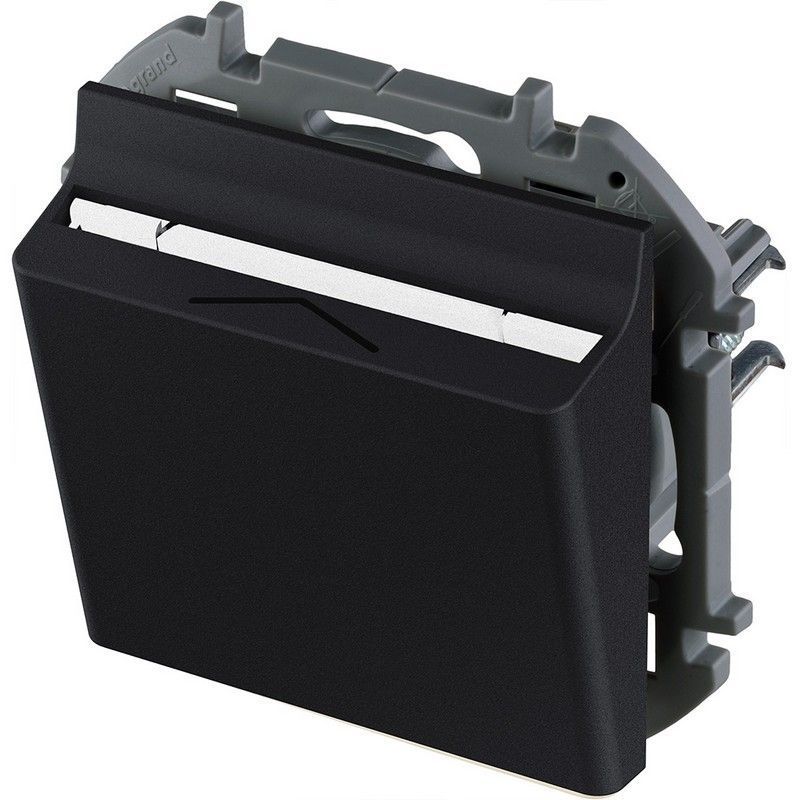 Legrand Inspiria Антрацит Выключатель Legrand INSPIRIA Антрацит для гостиничных номеров 673803