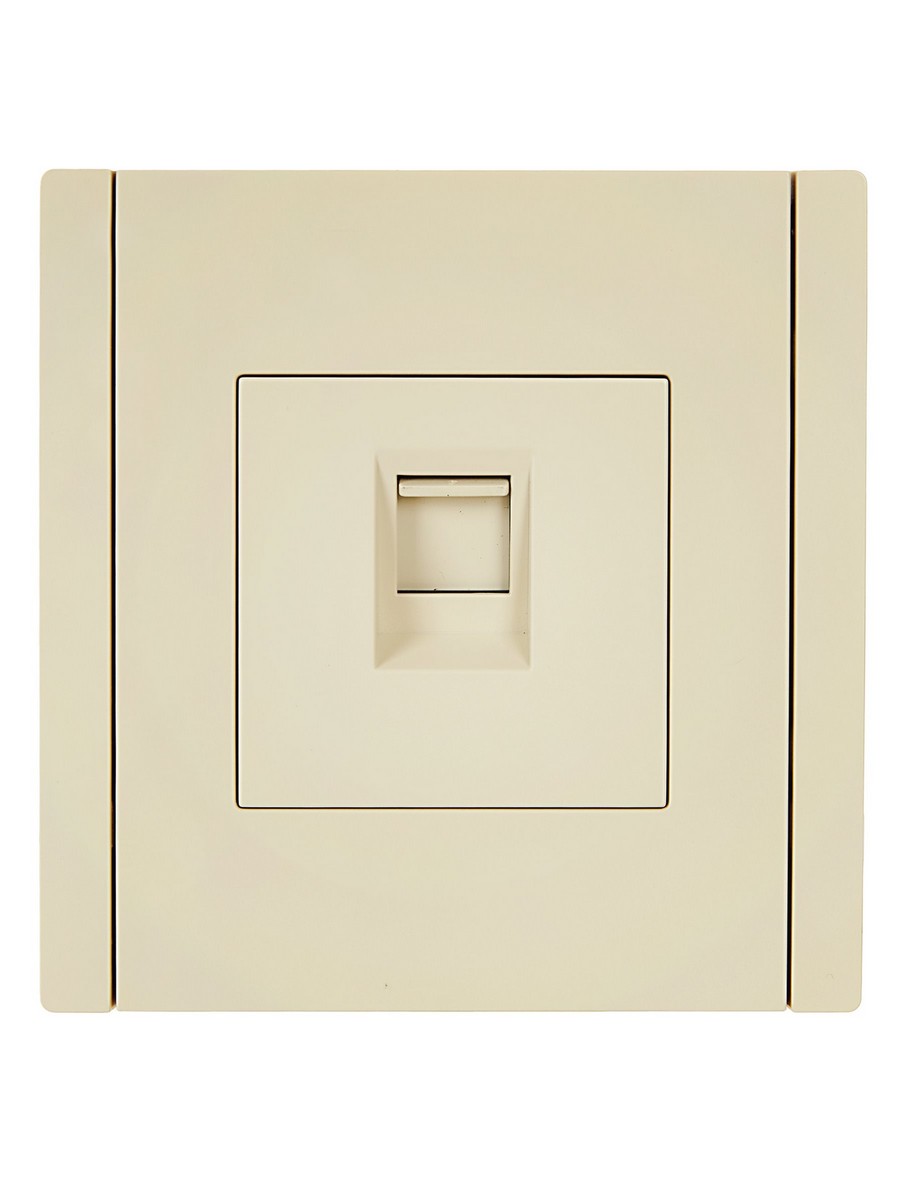 Розетка IEK FORTE&PIANO Ваниль комп. RJ45 кат.6 FP431