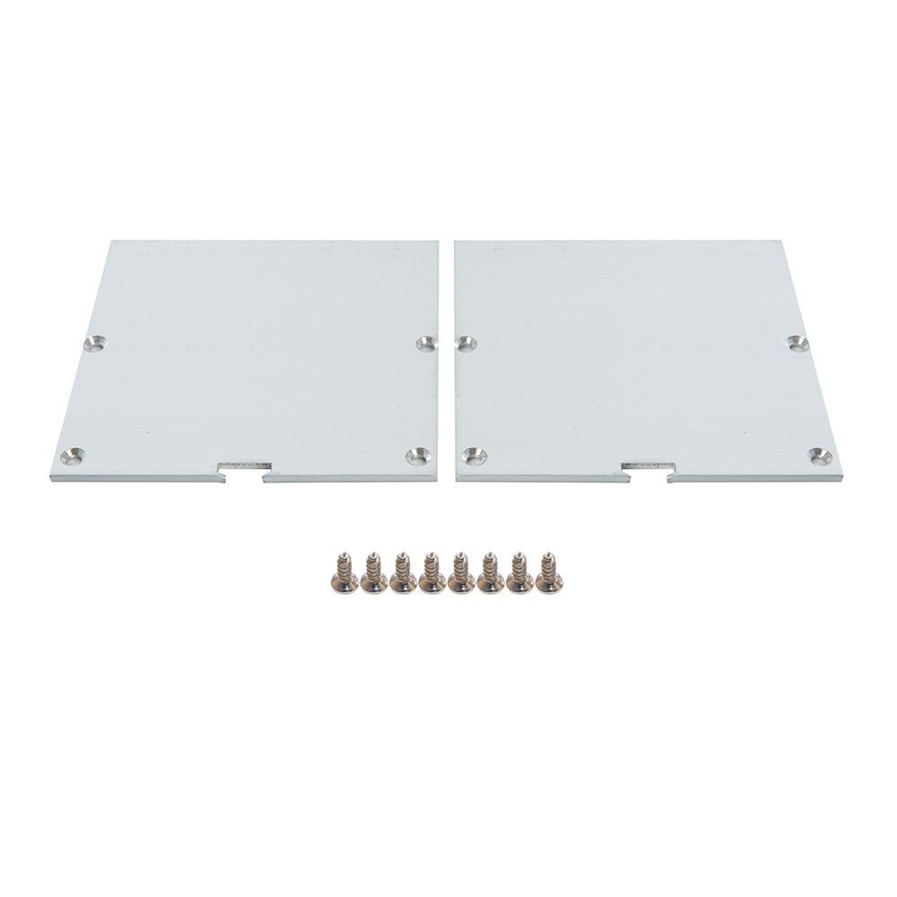 Профиль и крепеж для светодиодной ленты Профиль Feron  для светодиодной ленты накладной с отсеком для БП серебро CAB265 10376 