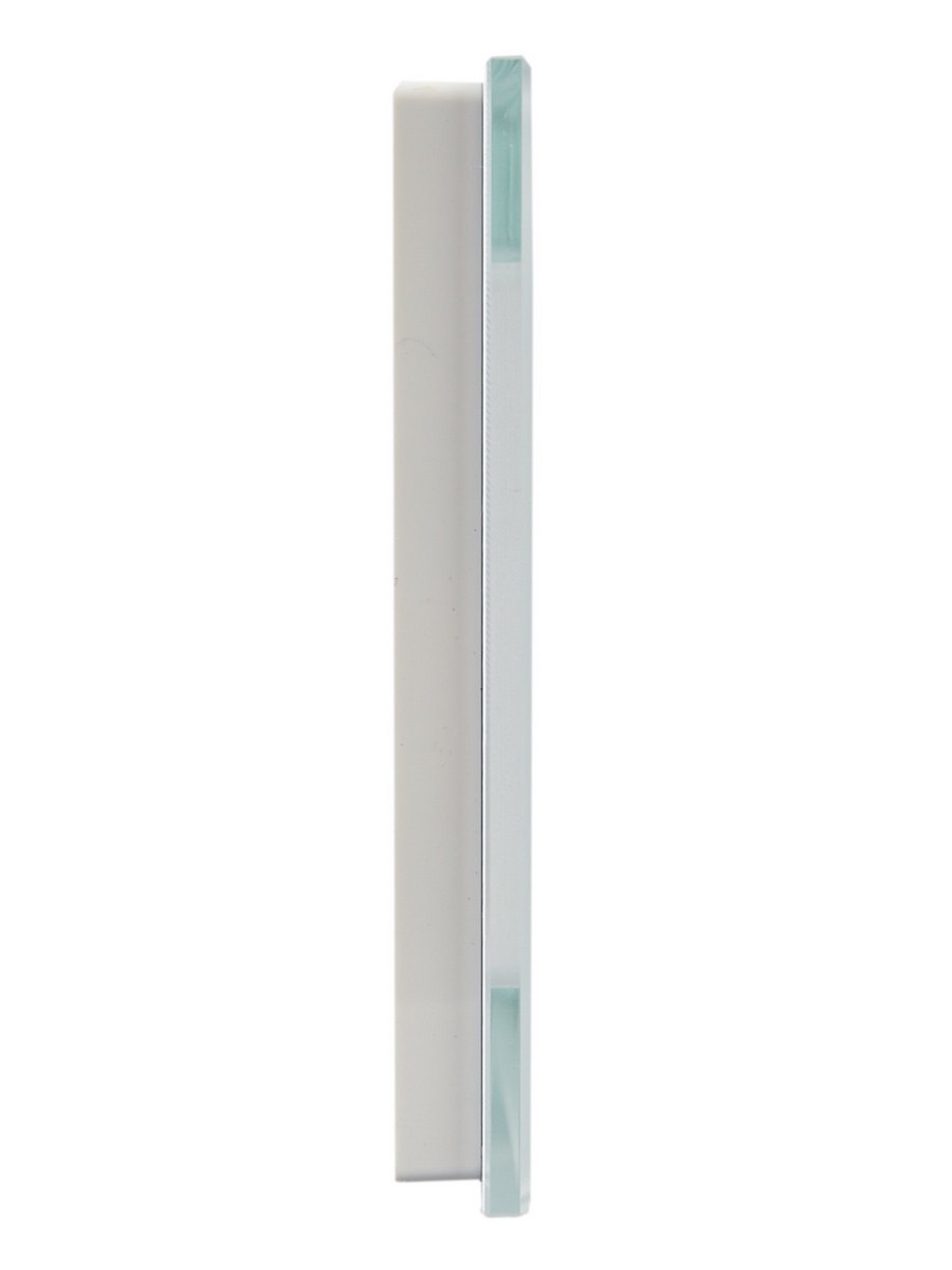 Рамка IEK BRITE 4-местная РУ-4-2-БрБ стекло белый BR-M42-G-K01