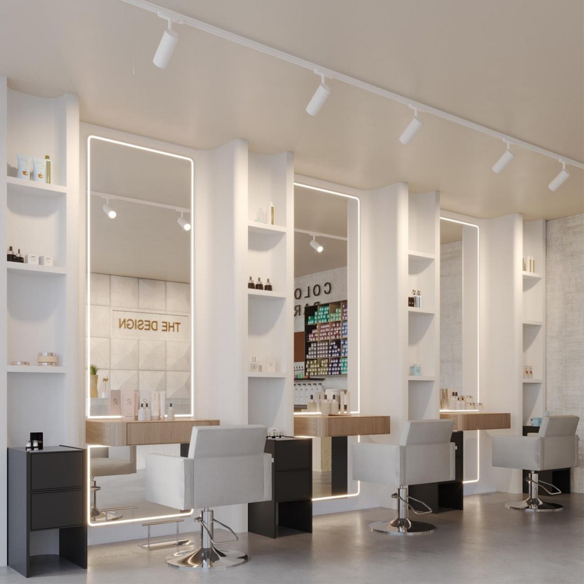 Трековые светодиодные светильники Светильник трехфазный трековый светодиодный с переключателем цветовой темперетуры и мощности NOVOTECH 359585 NAIL 