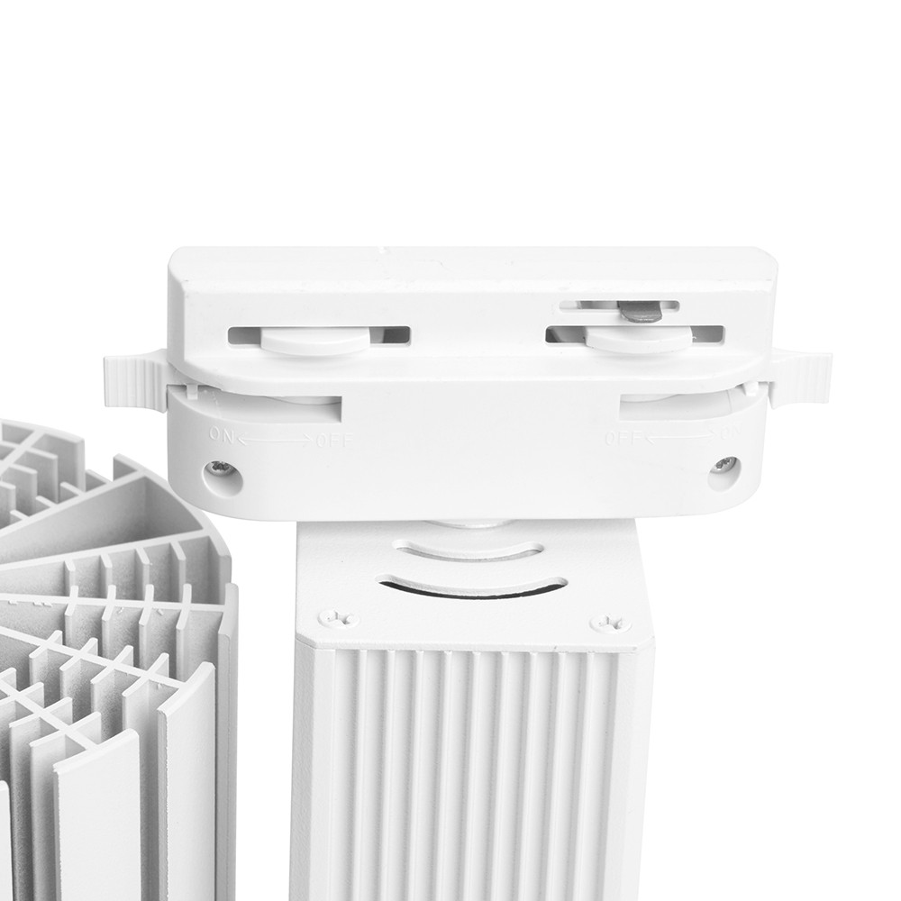 Трековые светодиодные светильники Светодиодный светильник Feron AL105 трековый на шинопровод 30W 4000К белый 35 градусов 29693 