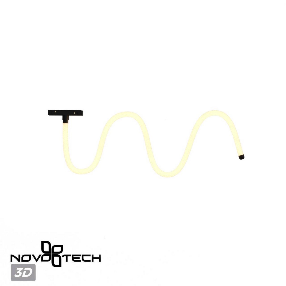 Трековый светильник «ГИБКИЙ НЕОН» для низковольтного шинопровода FLUM NOVOTECH 359334 RAMO