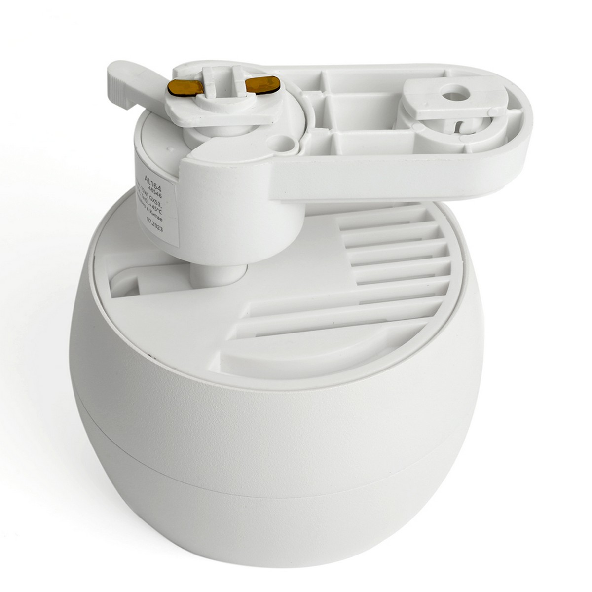 Трековые светодиодные светильники Светильник Feron AL164 трековый однофазный на шинопровод под лампу GX53 белый 48546 