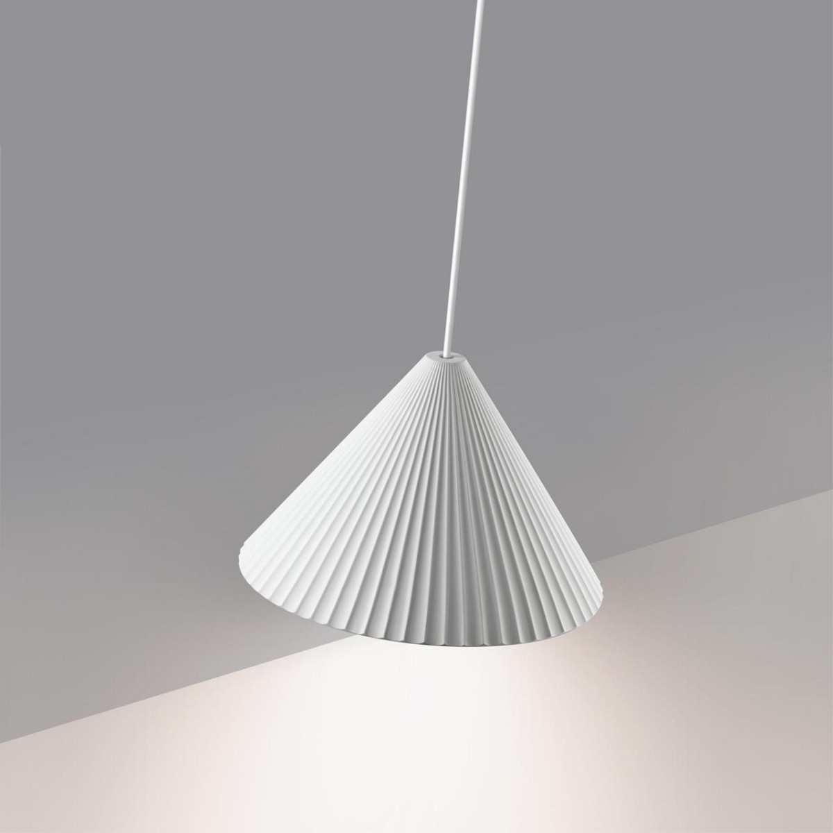 Подвесные светодиодные светильники Светильник подвесной гипсовый длина провода 2м (есть возможность покраски) NOVOTECH YESO 370979 