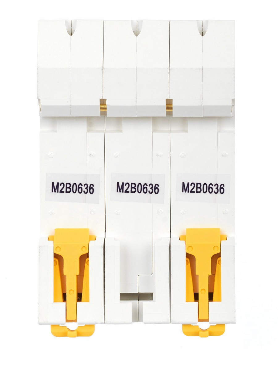 3 полюсные (трехполюсные) Автоматический выключатель IEK ARMAT M06N 3P B 6А AR-M06N-3-B006 