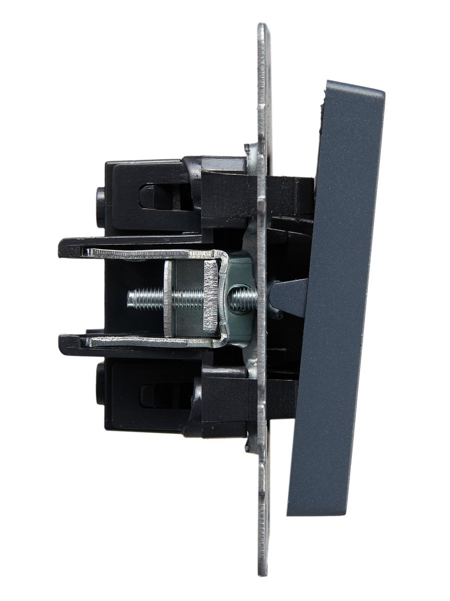 Выключатель IEK BRITE 3-клавишный 10А ВС10-3-0-БрМ маренго BR-V30-0-10-K35