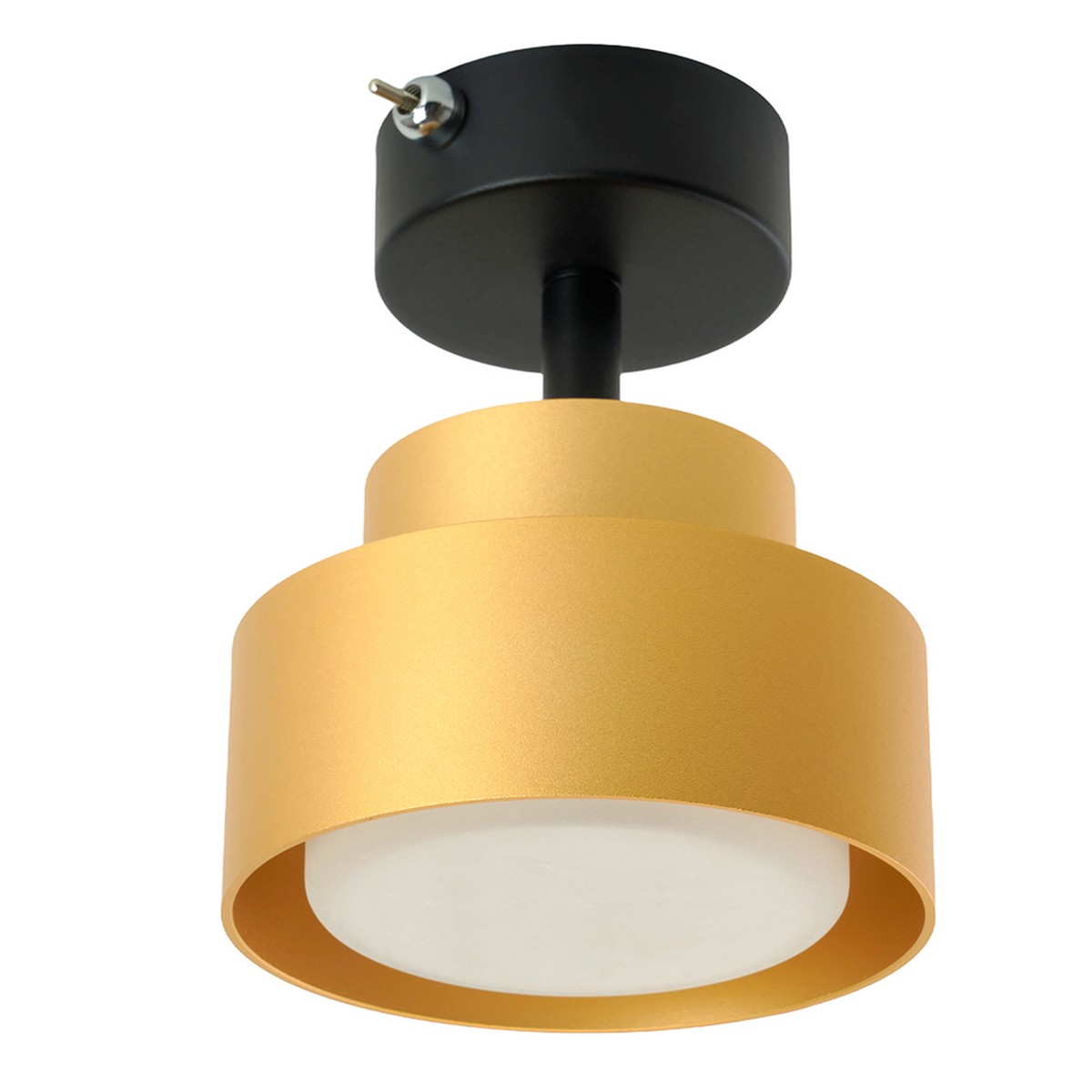 Накладные светодиодные светильники Светильник настенный Feron HL3670 AURA 12W 230V GX53 золото 48414 