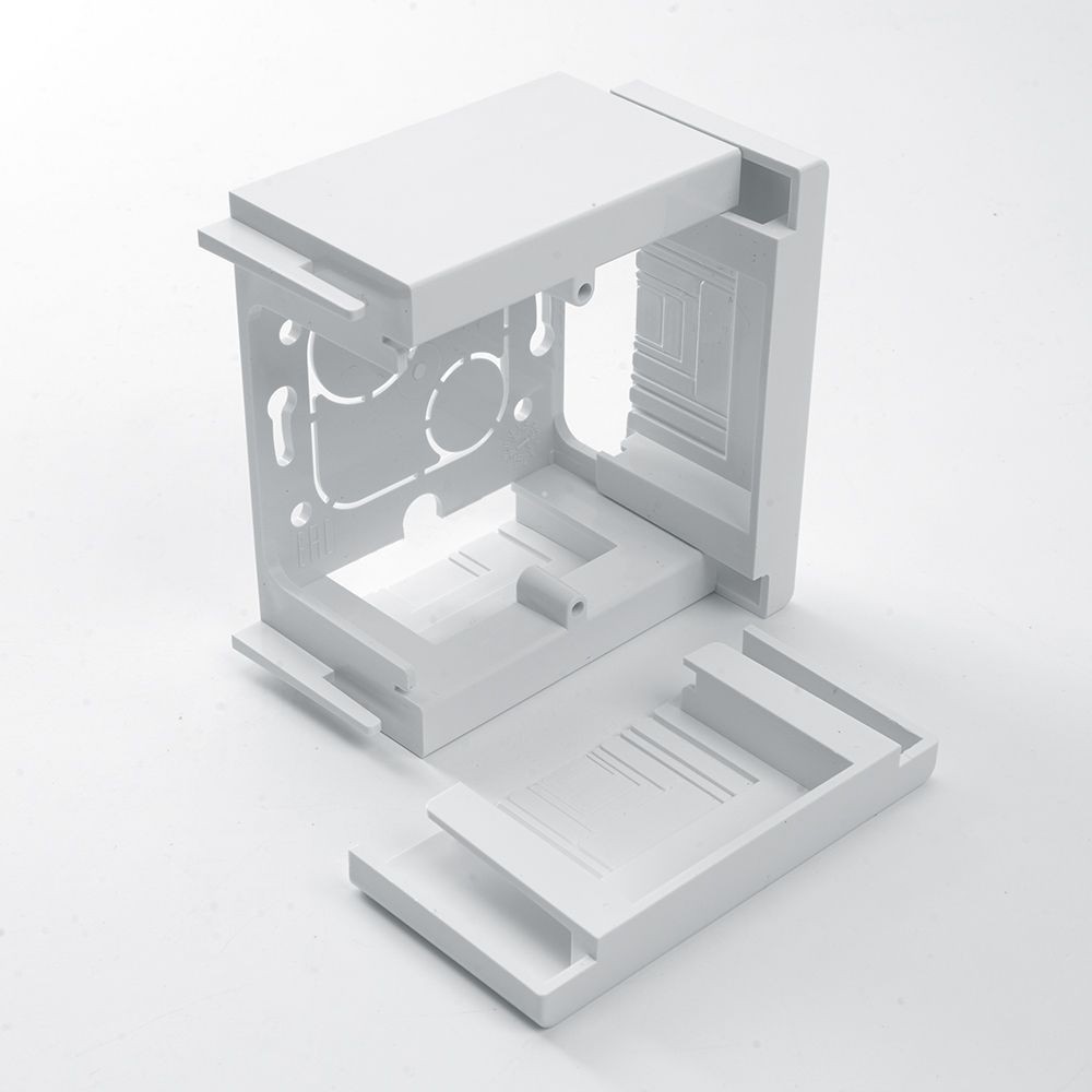 Коробка монтажная подъемная Stekker EBX20-04-1 для открытой установки 88*88*42,5мм, белый (К-440) 39928
