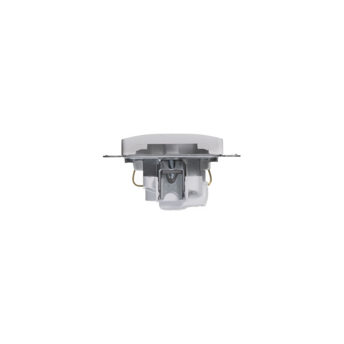 Розетка Systeme Electric Glossa Белый с заземлением GSL000143