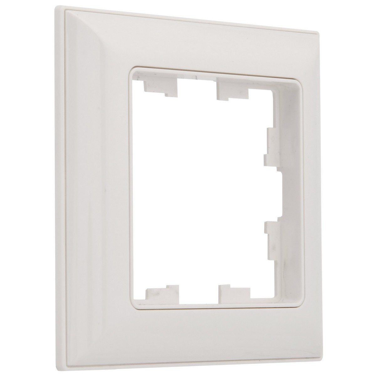 IEK Brite Рамки Рамка IEK BRITE DECOR Белый 3D-форма 1-м РУ-1-Бр BR-M12-12-K01