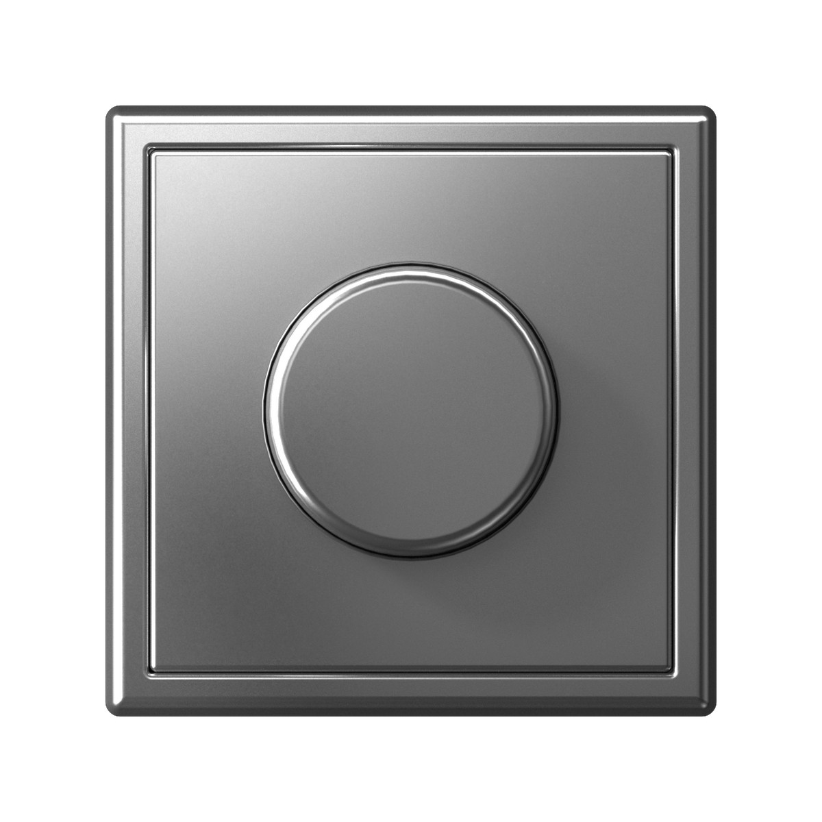 ArtGallery Сталь Светорегулятор (диммер) Systeme Electric ArtGallery Сталь повор-нажим LED RC 400Вт GAL000923