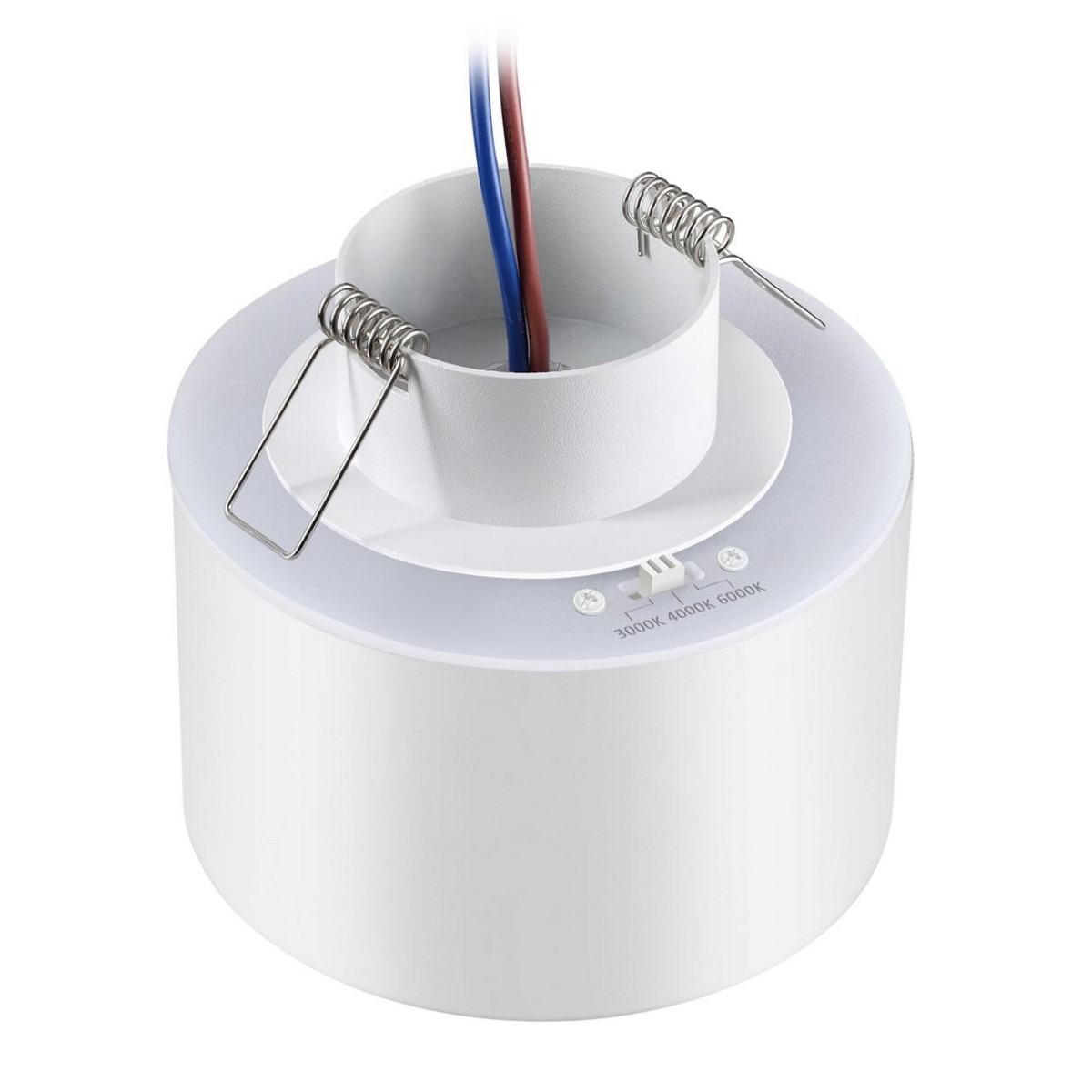 Встраиваемые светодиодные светильники Светильник встраиваемый светодиодный с переключателем цветовой температуры NOVOTECH 358961 GIRO 