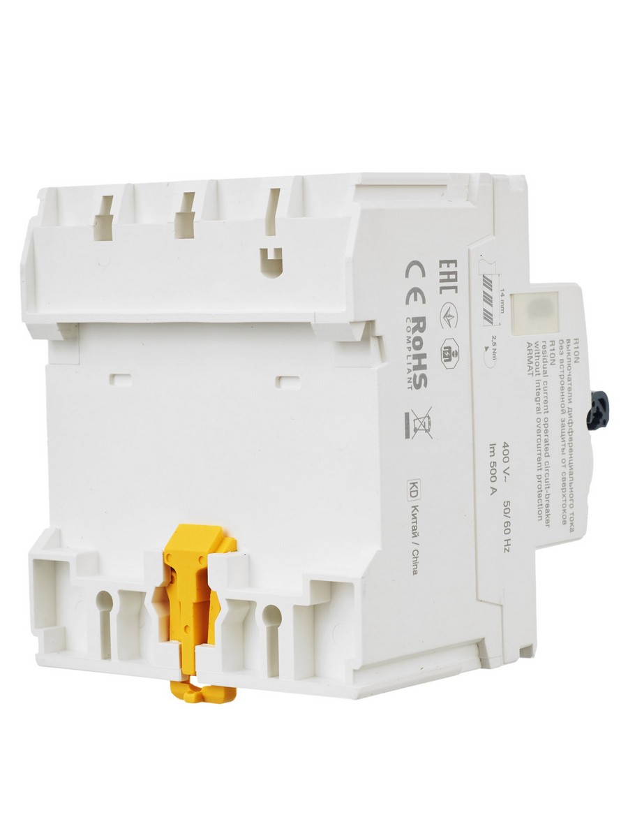 IEK ВДТ УЗО IEK ARMAT R10N 4P 40А 300мА тип A AR-R10N-4-040A300 