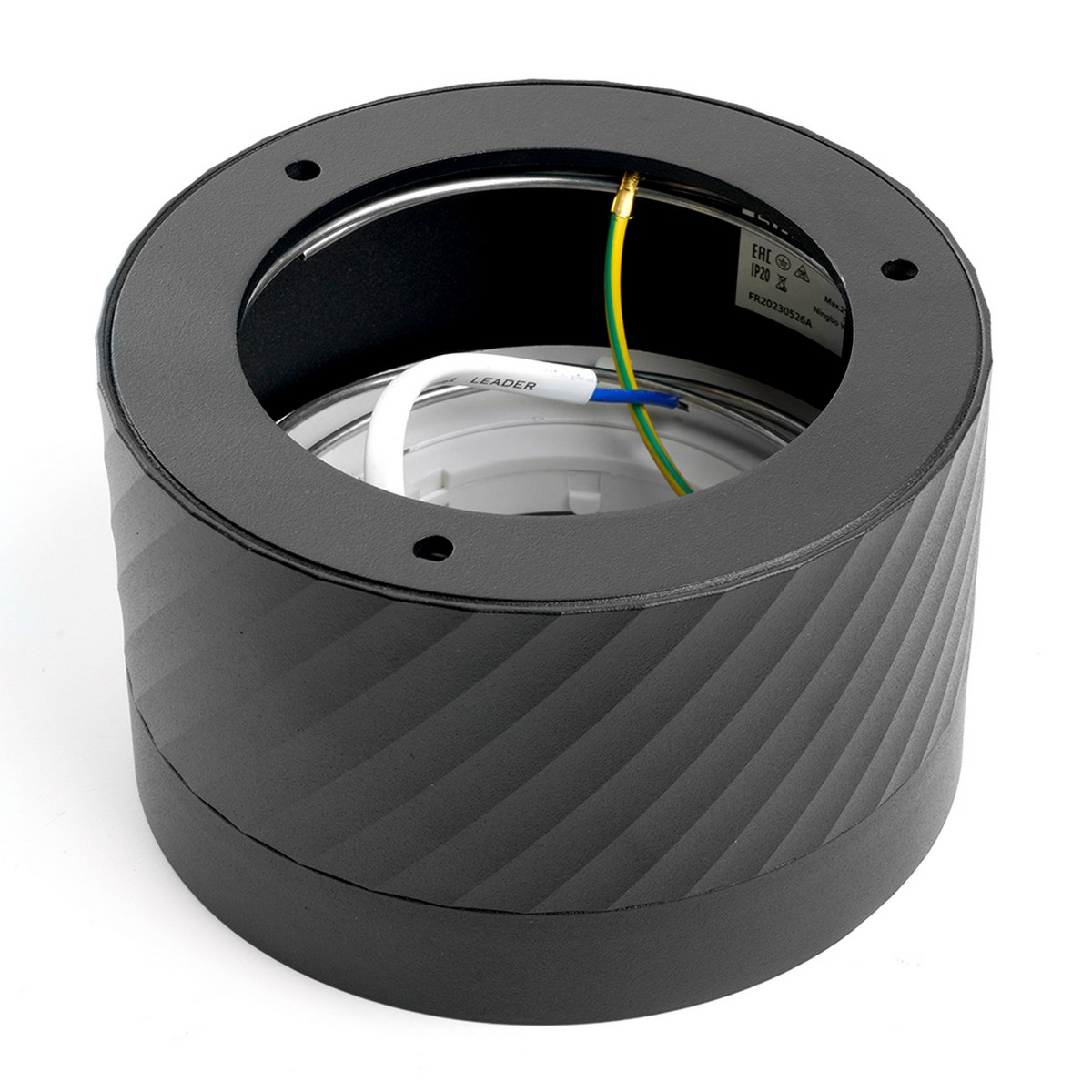 Светильник потолочный Feron HL371 25W GX70 черный 48737