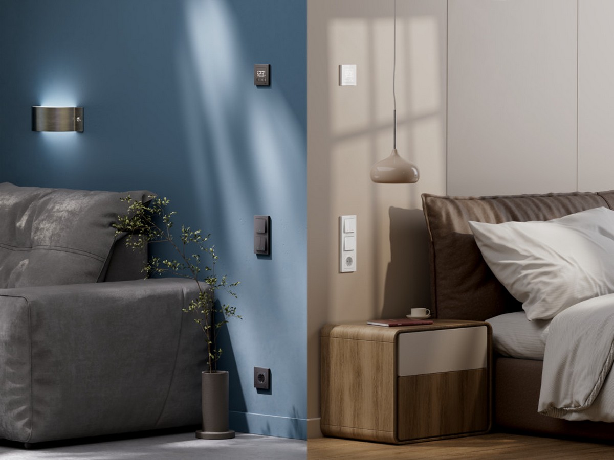 AtlasDesign Белый Выключатель SBER SE AtlasDesign Smart Белый 2-кл с подсв., Zigbee ATN000153Z