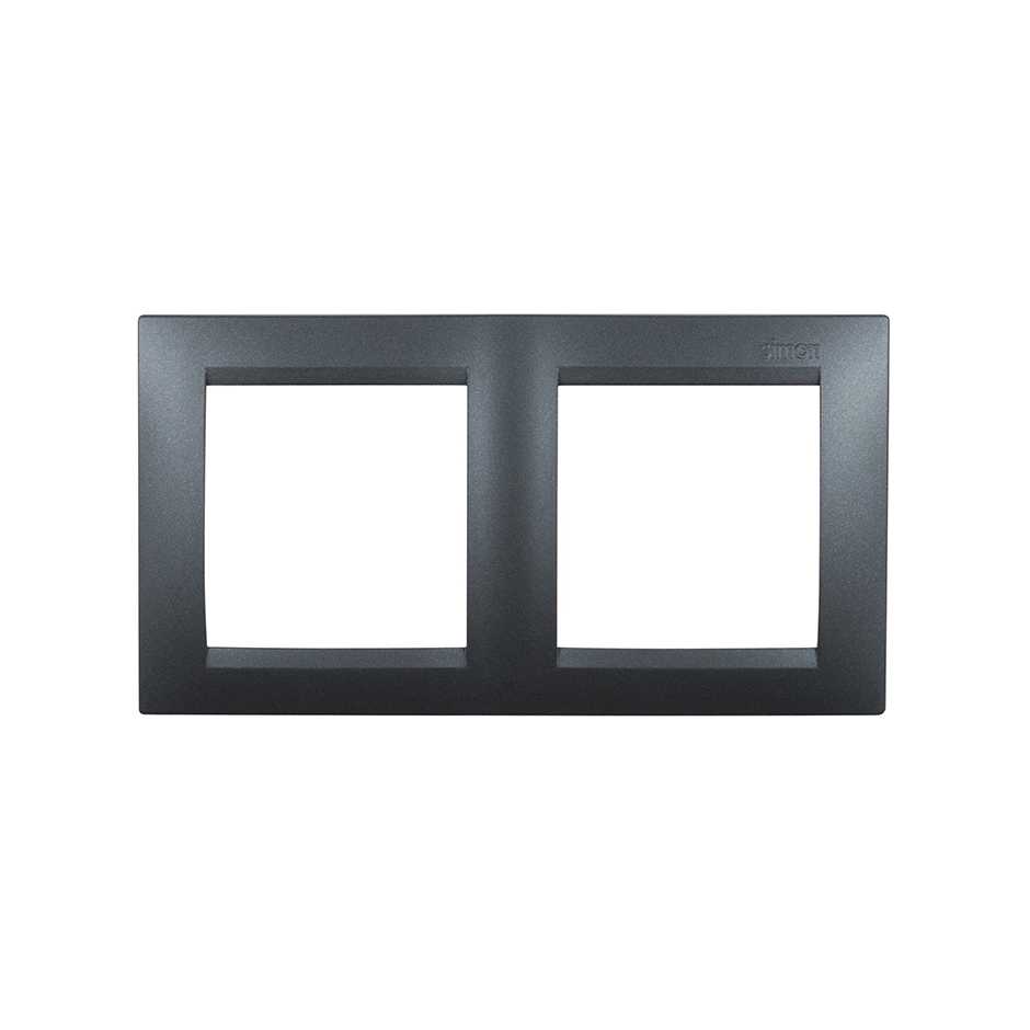 Рамка Simon 15 Графит 2-ая 1500620-038